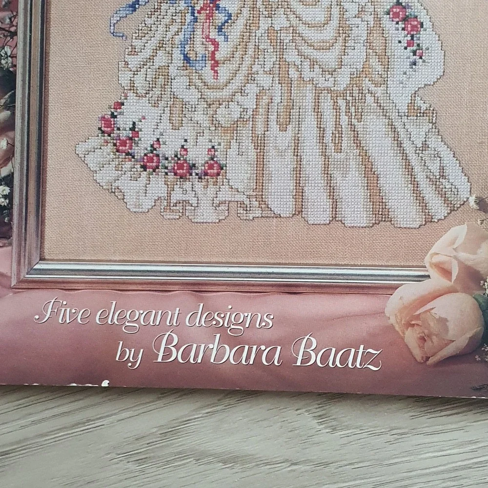 1995 American School‎ of Needlework Brides Cross Stitch Pattern Barbara Baatz